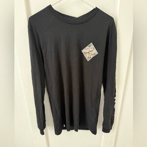 Salty Crew camo Black Long Sleeve Tee Casual Knit NWT men’s small